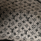 Denim Monogram Jacquard Neverfull MM Grey