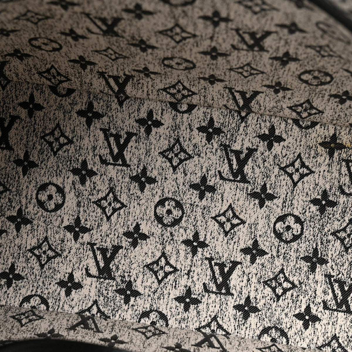 Denim Monogram Jacquard Neverfull MM Grey