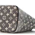 Denim Monogram Jacquard Neverfull MM Grey