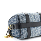 Denim Oblique Groove 20 Bag Blue
