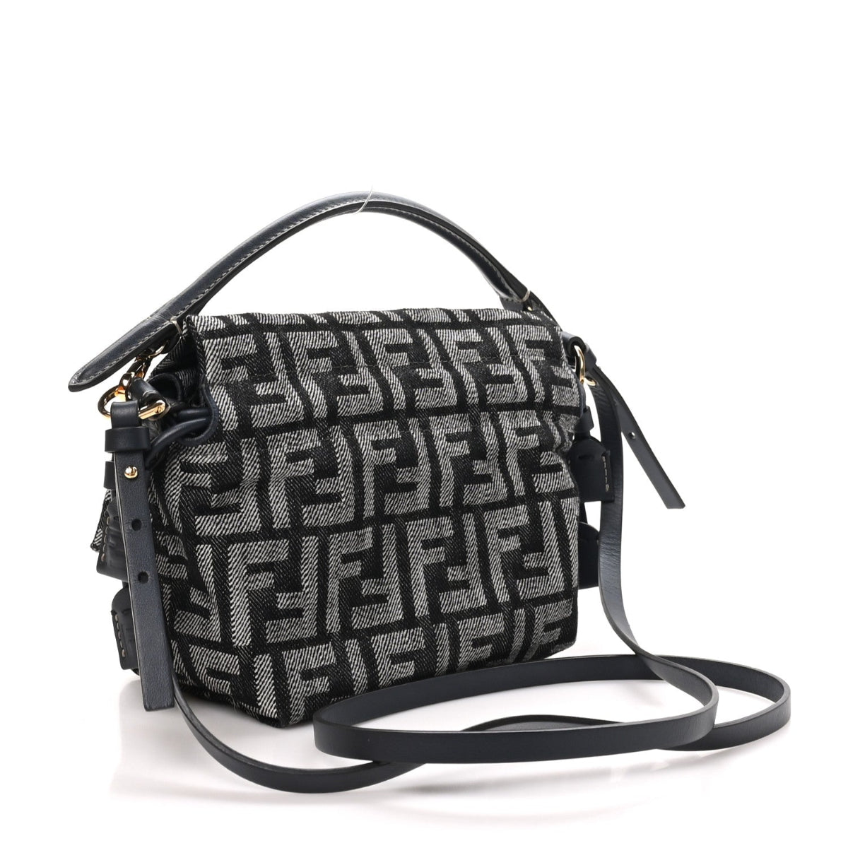Denim Small Mamma Baguette Dark Blue
