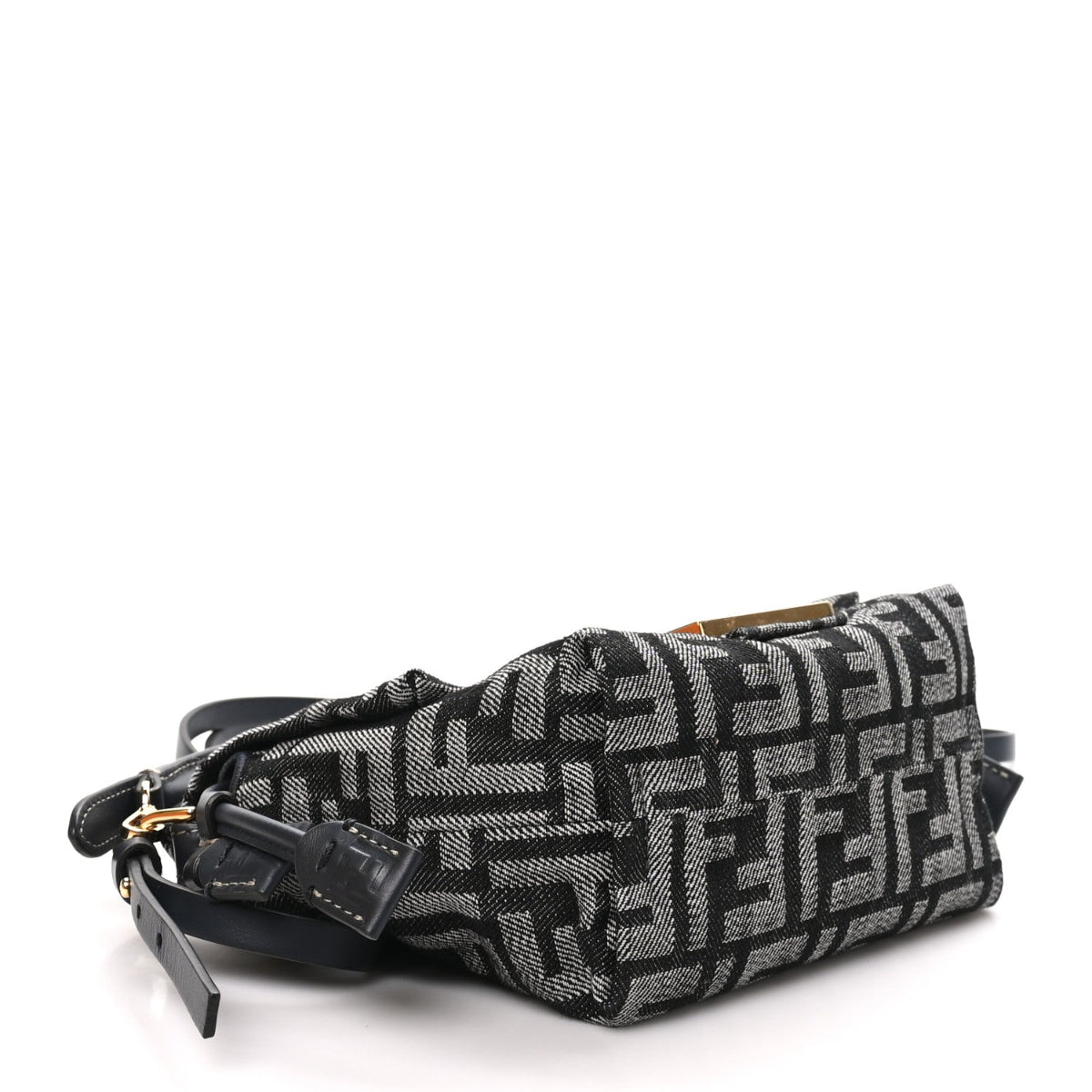 Denim Small Mamma Baguette Dark Blue