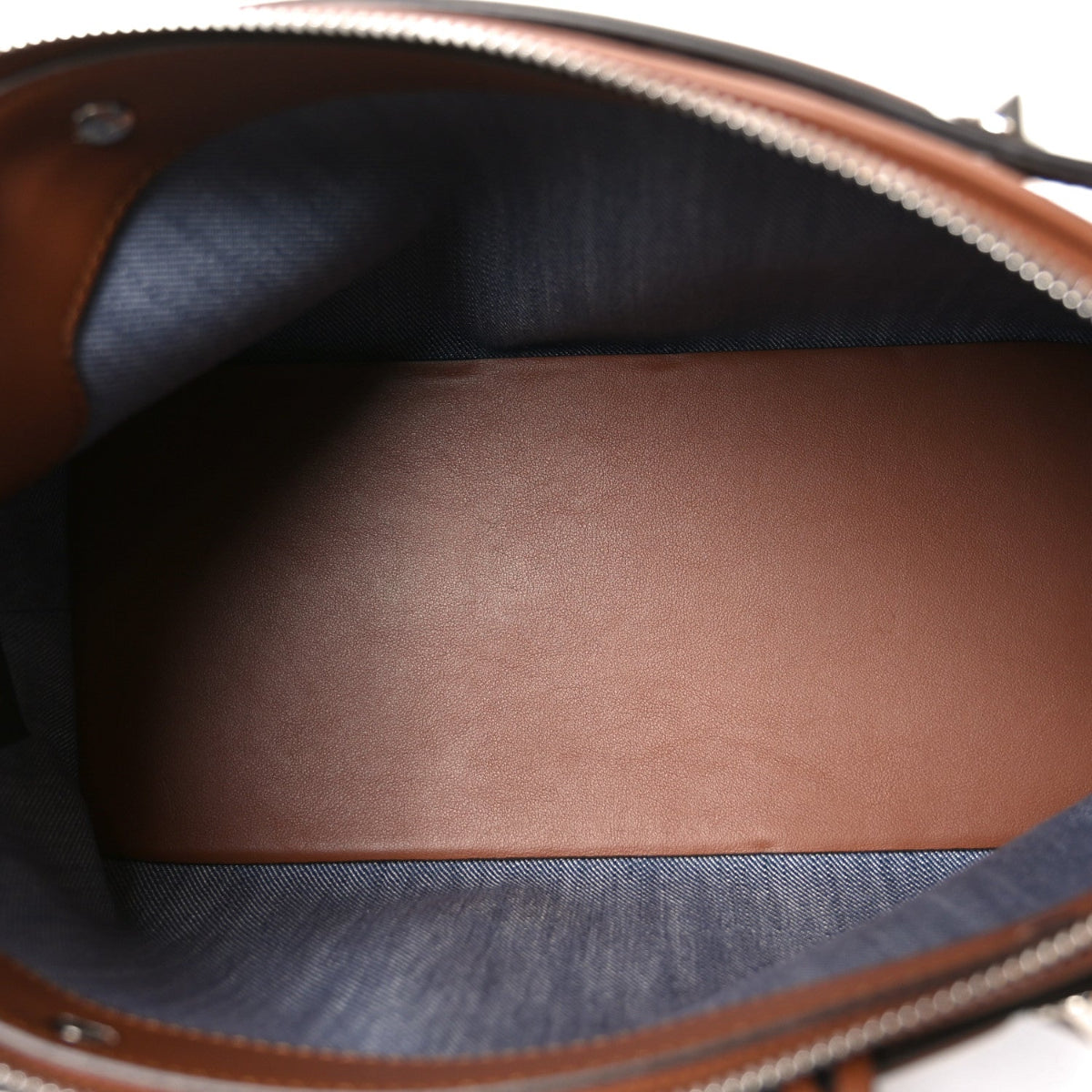 Denim Vitello Grace FF Medium By The Way Boston Bag Blue