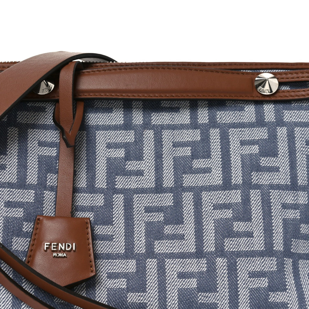 Denim Vitello Grace FF Medium By The Way Boston Bag Blue