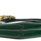 Dollar Calfskin Crystal Small Dionysus Shoulder Bag Emerald