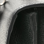 Dollar Calfskin Crystal Web Medium Dionysus Bamboo Top Handle Bag Black Black Diamond
