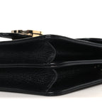 Dollar Calfskin Small Interlocking G Shoulder Bag Black