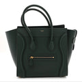 Drummed Calfskin Micro Luggage Amazone
