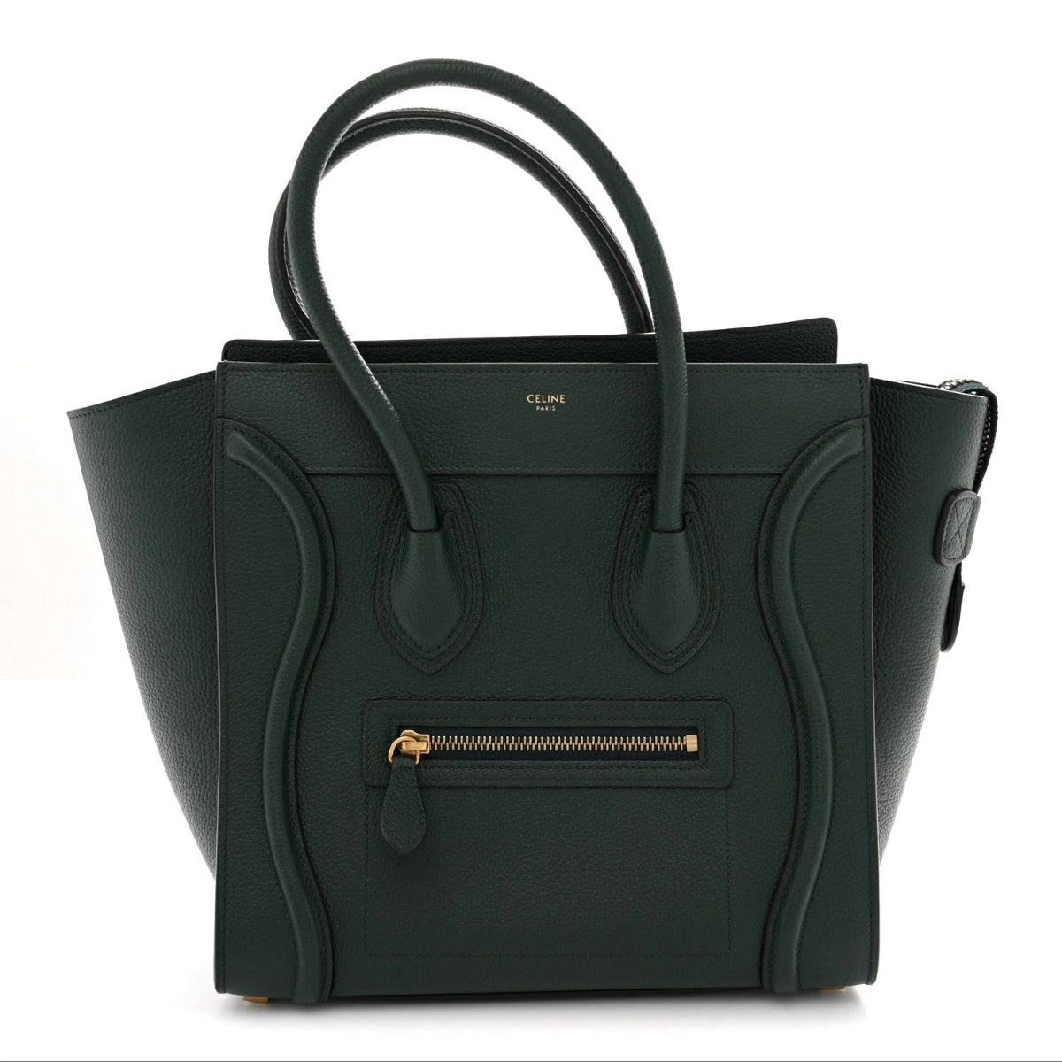Drummed Calfskin Micro Luggage Amazone