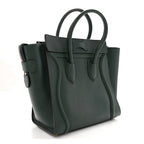 Drummed Calfskin Micro Luggage Amazone