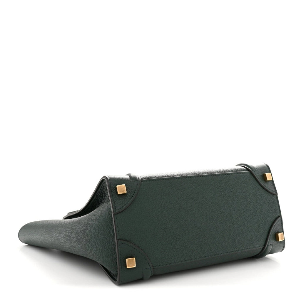 Drummed Calfskin Micro Luggage Amazone