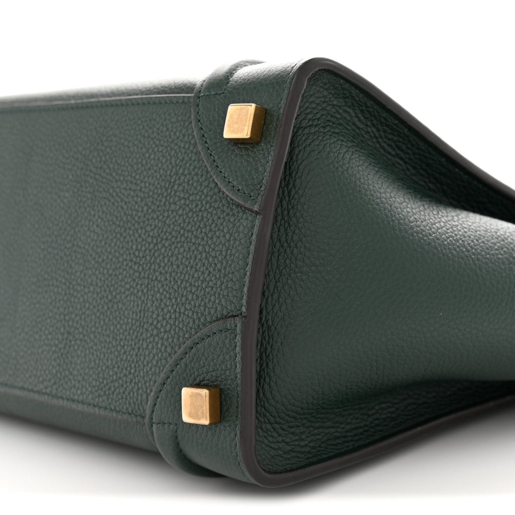 Drummed Calfskin Micro Luggage Amazone