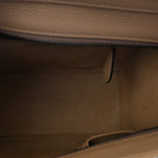 Drummed Calfskin Micro Luggage Dune