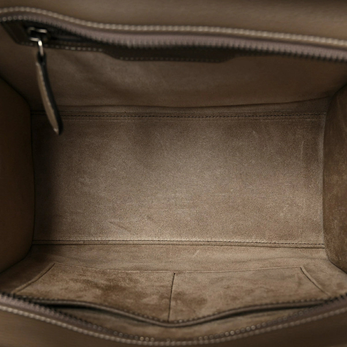 Drummed Calfskin Micro Luggage Souris