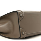 Drummed Calfskin Micro Luggage Souris