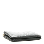 Empreinte Double Zip Pochette Black