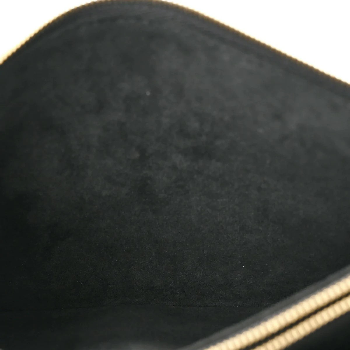 Empreinte Double Zip Pochette Black