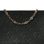 Empreinte Double Zip Pochette Black