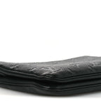 Empreinte Double Zip Pochette Black