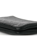 Empreinte Double Zip Pochette Black