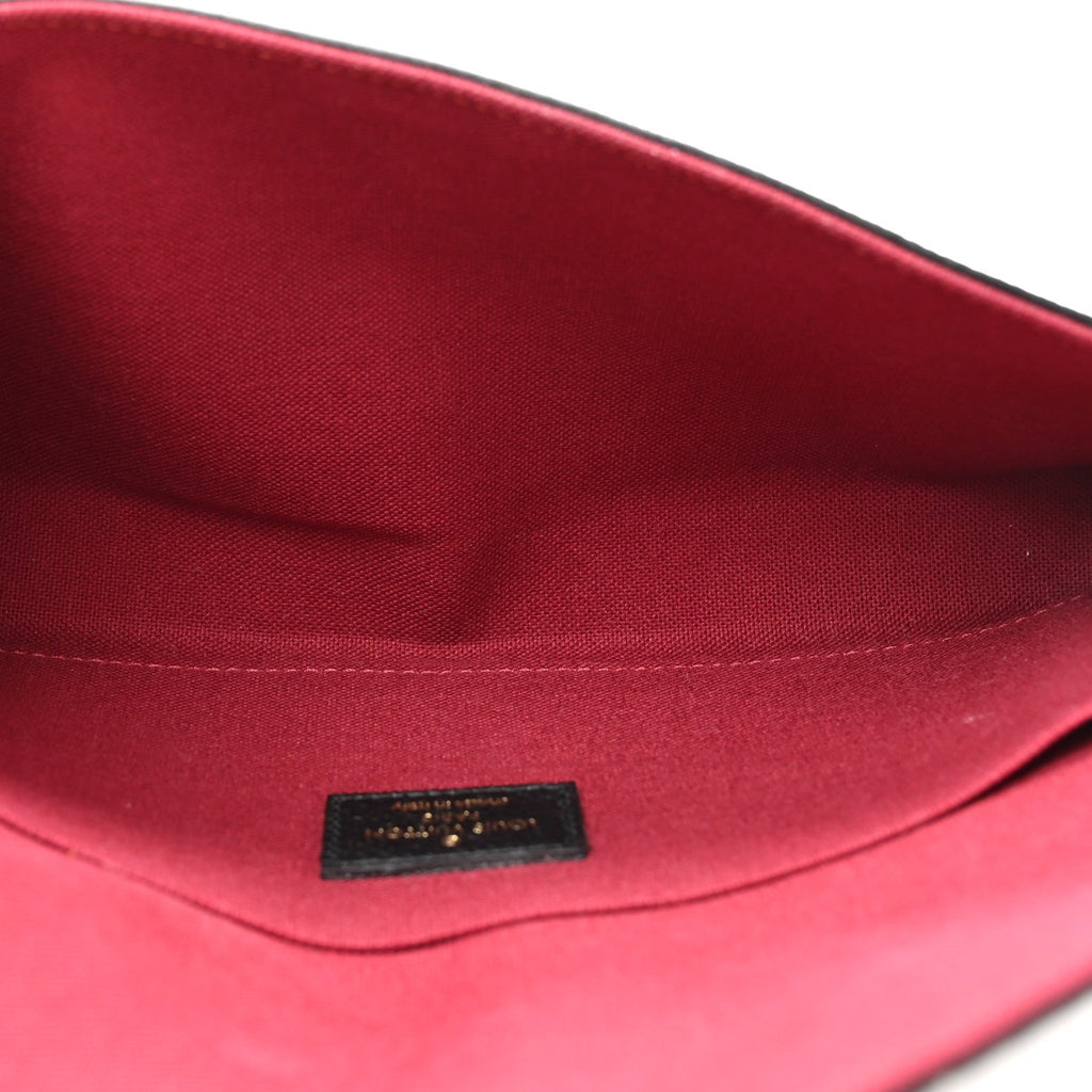 Empreinte Monogram Giant Felicie Pochette Black Beige