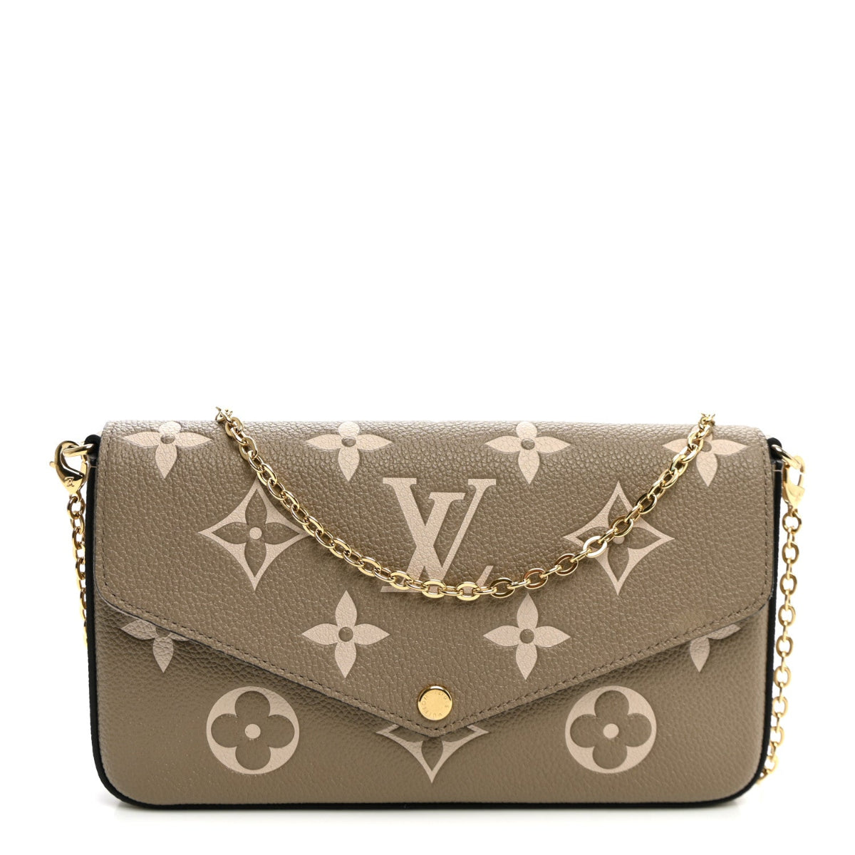 Empreinte Monogram Giant Felicie Pochette Tourterelle Creme