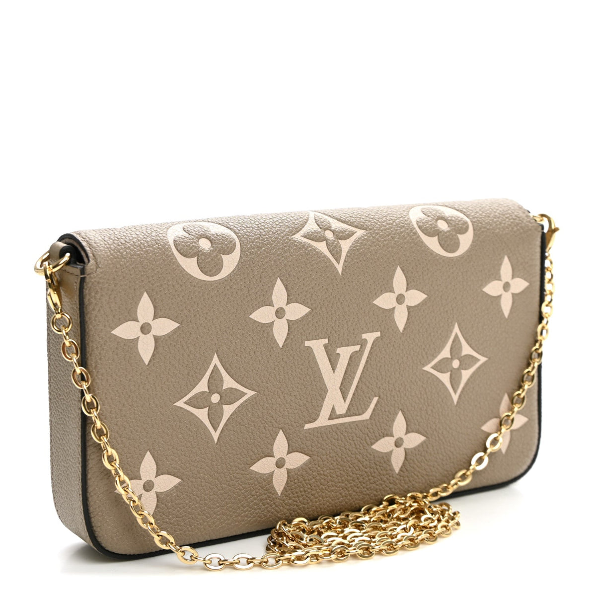 Empreinte Monogram Giant Felicie Pochette Tourterelle Creme