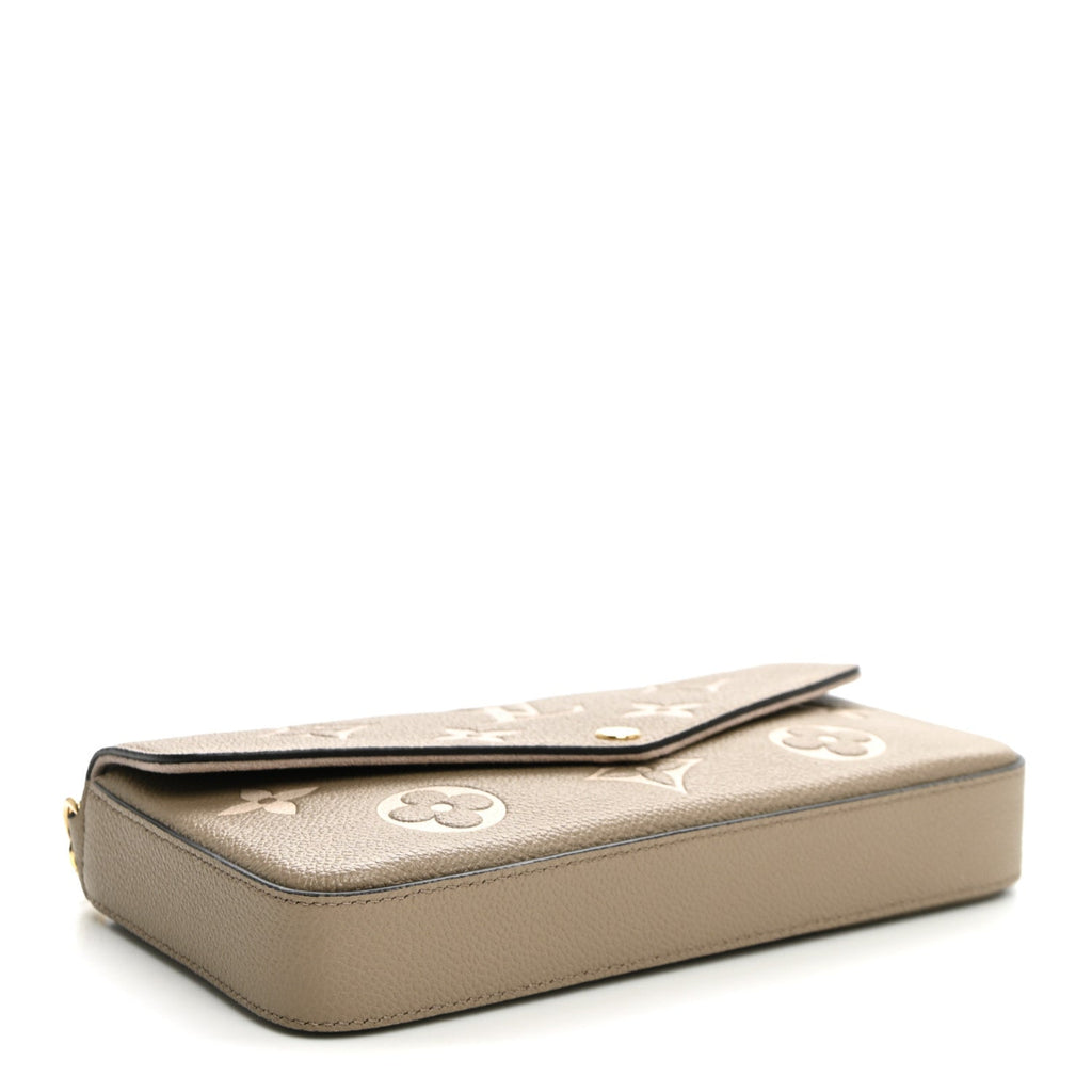 Empreinte Monogram Giant Felicie Pochette Tourterelle Creme