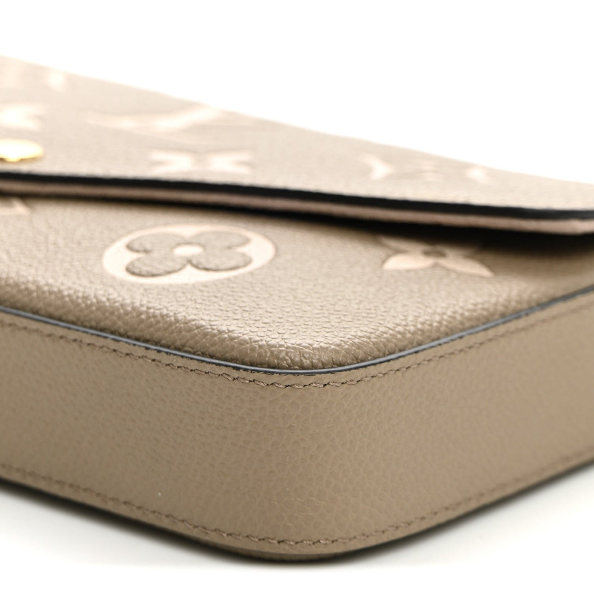 Empreinte Monogram Giant Felicie Pochette Tourterelle Creme
