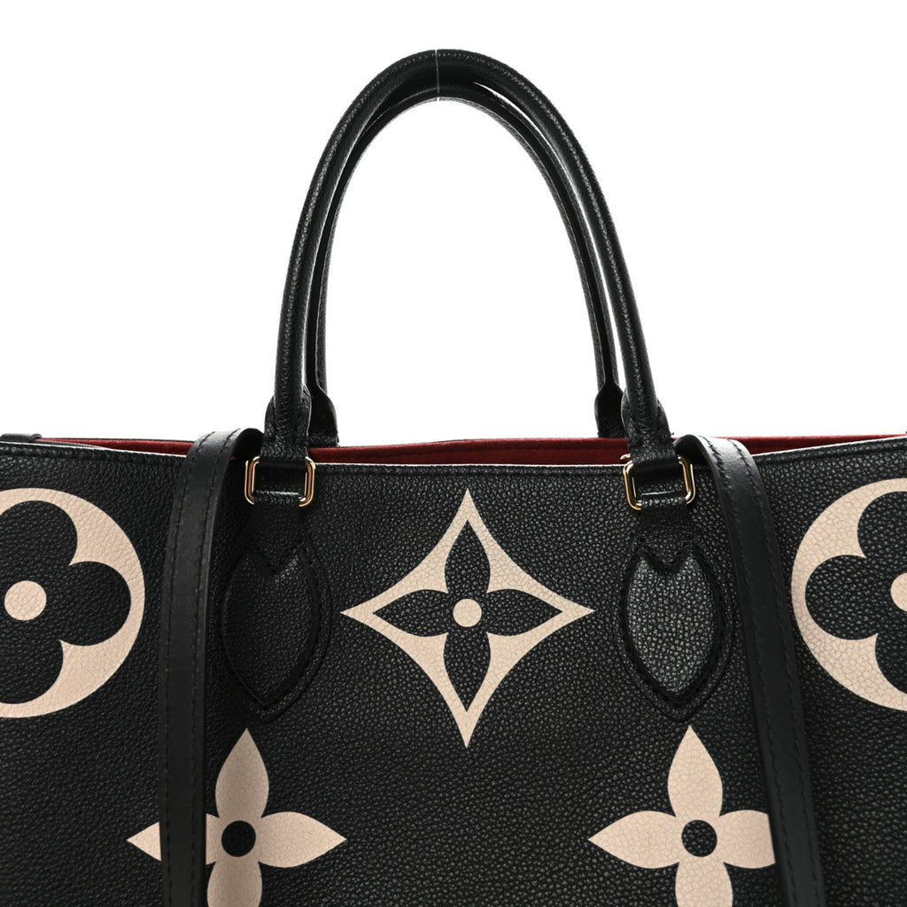 Empreinte Monogram Giant Onthego GM Black Beige