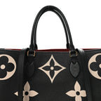 Empreinte Monogram Giant Onthego GM Black Beige