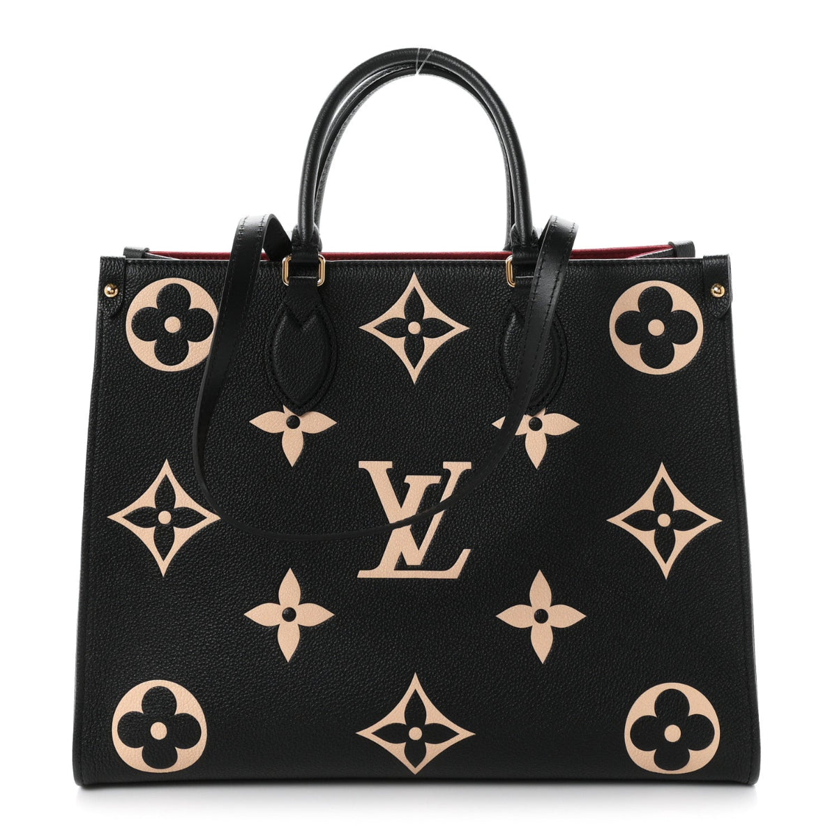 Empreinte Monogram Giant Onthego MM Black Beige