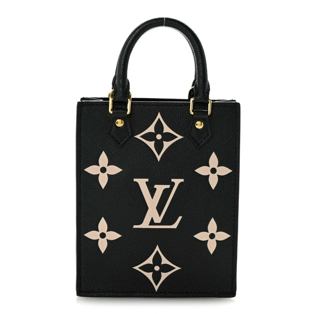 Empreinte Monogram Giant Petit Sac Plat Black Beige