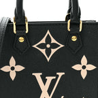 Empreinte Monogram Giant Petit Sac Plat Black Beige
