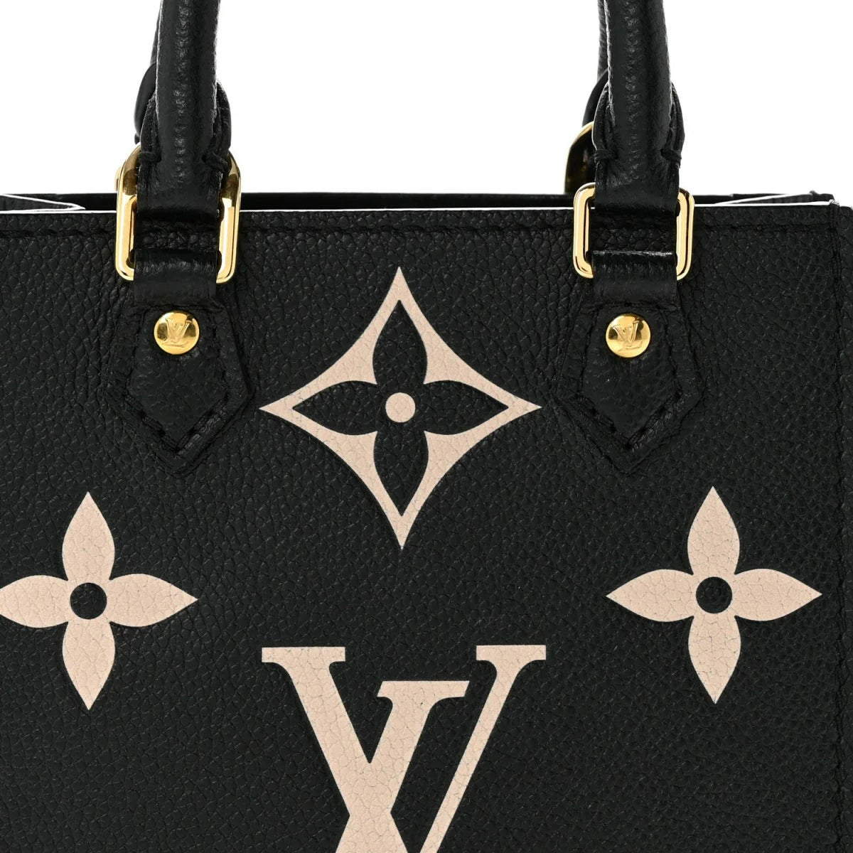 Empreinte Monogram Giant Petit Sac Plat Black Beige
