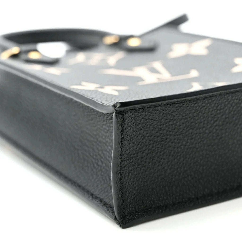 Empreinte Monogram Giant Petit Sac Plat Black Beige