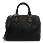 Empreinte Monogram Giant Speedy Bandouliere 25 Black