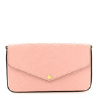 Empreinte Pochette Felicie Chain Wallet Rose Poudre