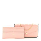 Empreinte Pochette Felicie Chain Wallet Rose Poudre