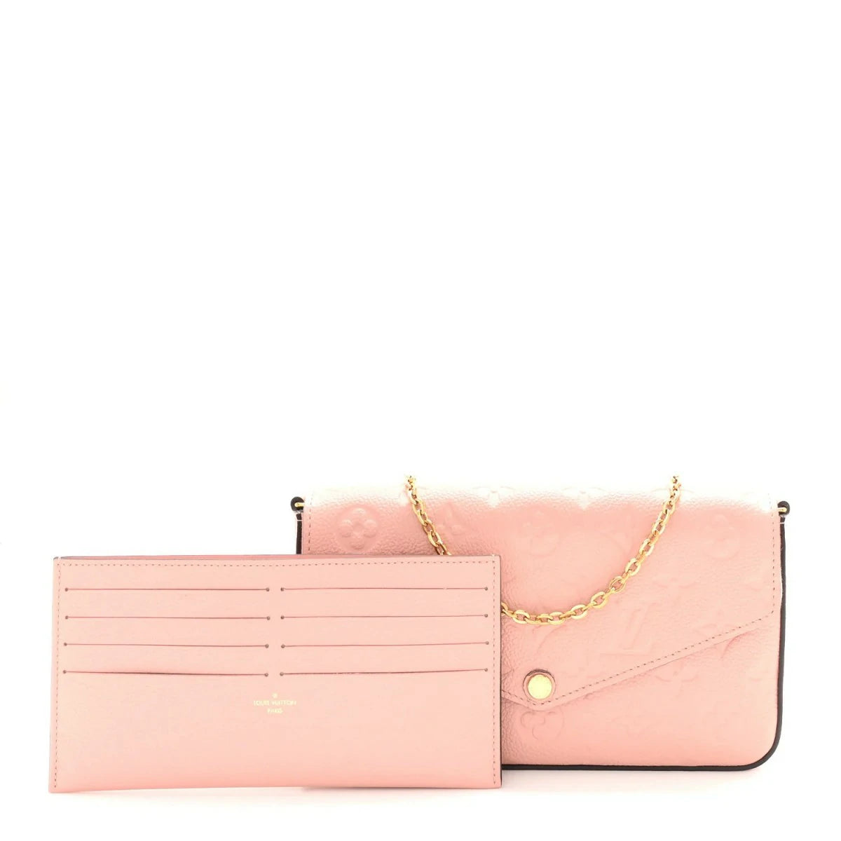Empreinte Pochette Felicie Chain Wallet Rose Poudre