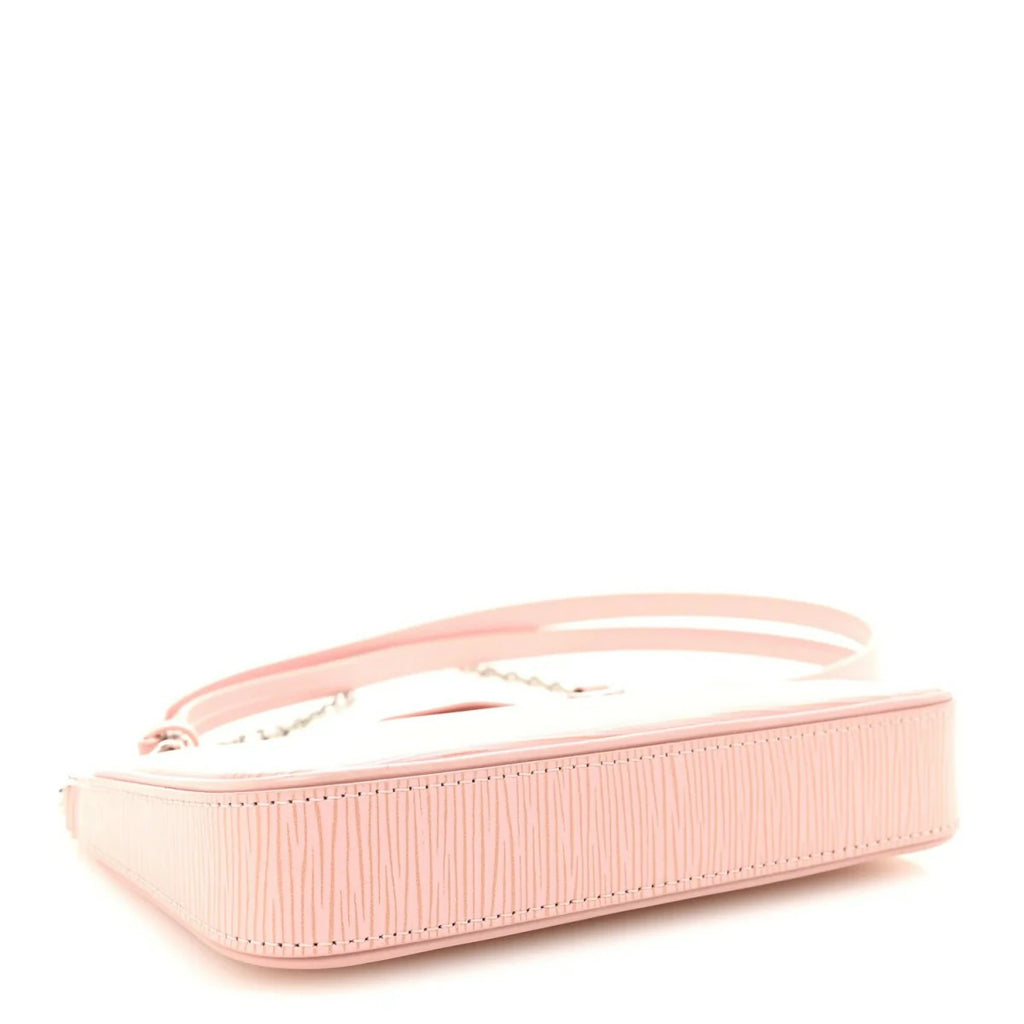 Epi Easy Pouch On Strap Rose Ballerine