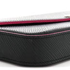 Epi Pochette Felicie Black Hot Pink