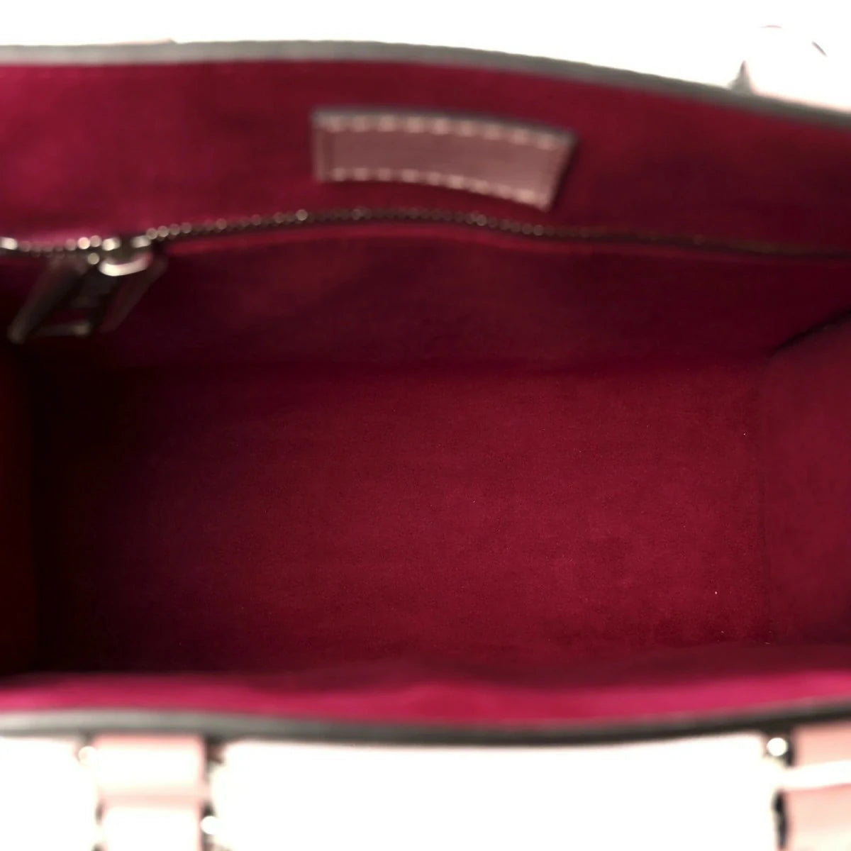 Epi Sac Plat BB Rose Ballerine