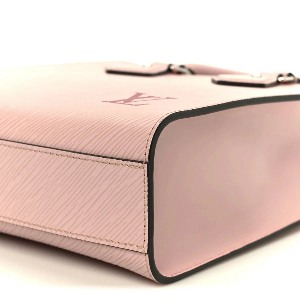 Epi Sac Plat BB Rose Ballerine