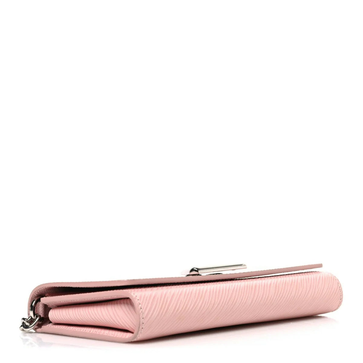 Epi Twist Chain Wallet Rose Ballerine