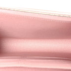 Epi Twist Chain Wallet Rose Ballerine