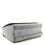 Epi Twist Shoulder Bag MM Argent