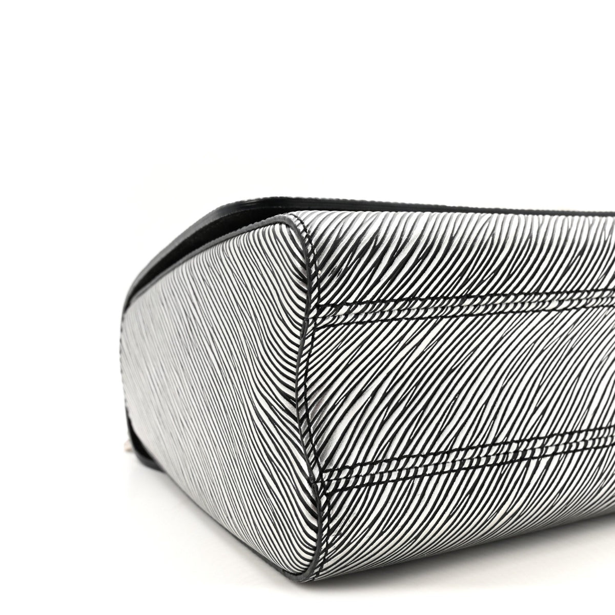 Epi Twist Shoulder Bag MM Argent