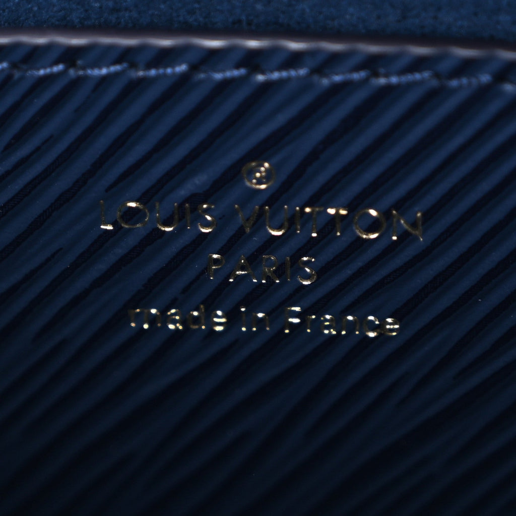 Epi Twist Shoulder Bag MM Indigo