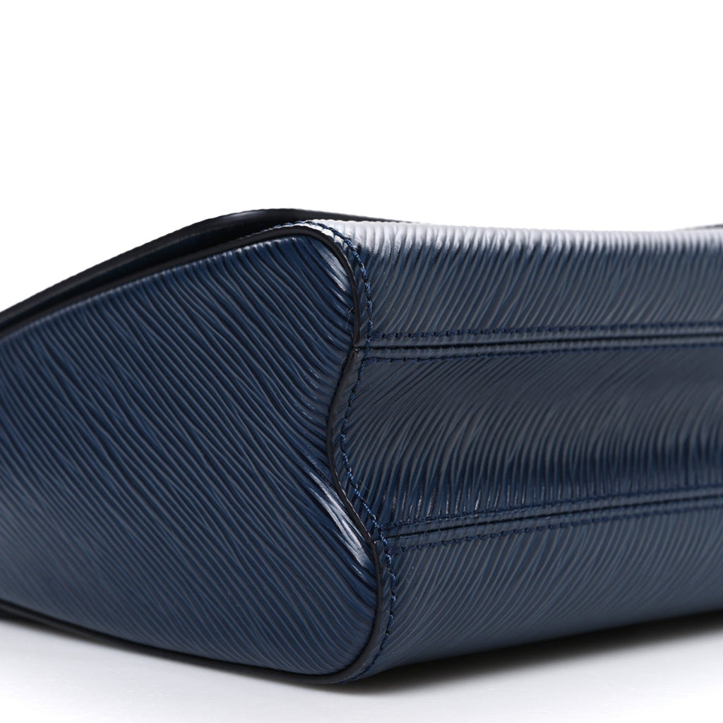 Epi Twist Shoulder Bag MM Indigo